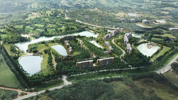 Swan Lake Khao Yai main view