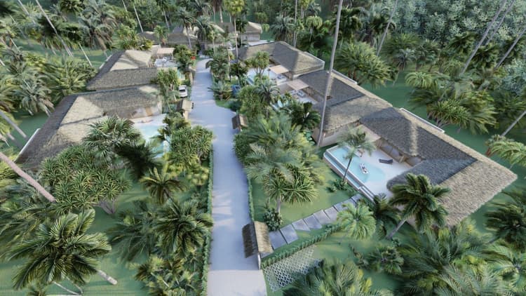Naturalia Villas main view