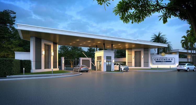 Baan Fah Greenery Tiwa House Pin Klao Phutthamonthon Sai 5 - Don Wai main view