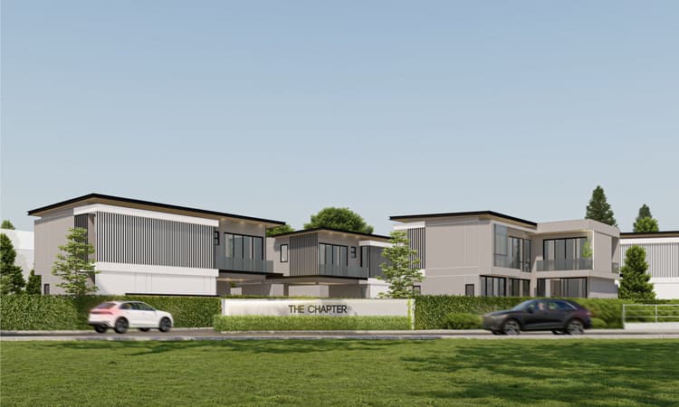 The Chapter Tropical Modern Pool Villa Chalong main view