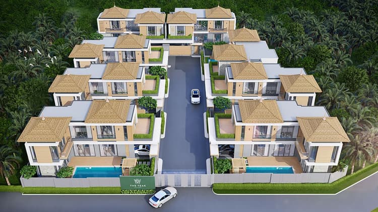 The Teak Phuket main view