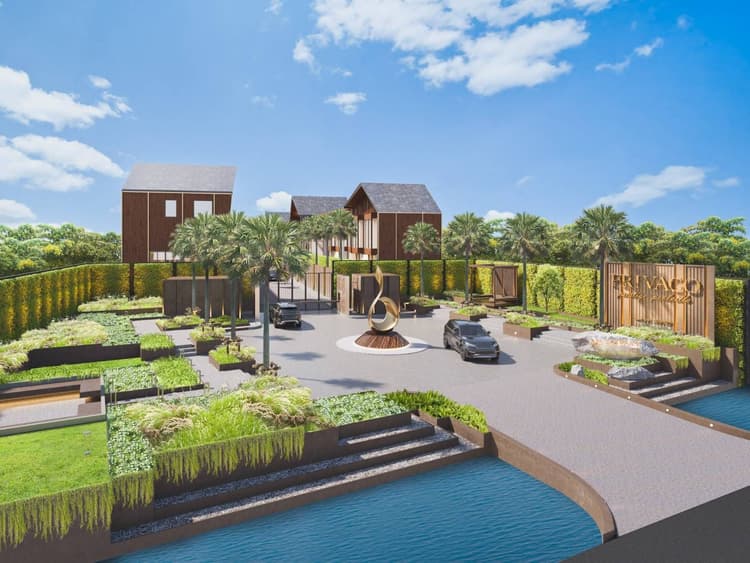 Privaco Pool Villa Hua Hin Cha-am main view