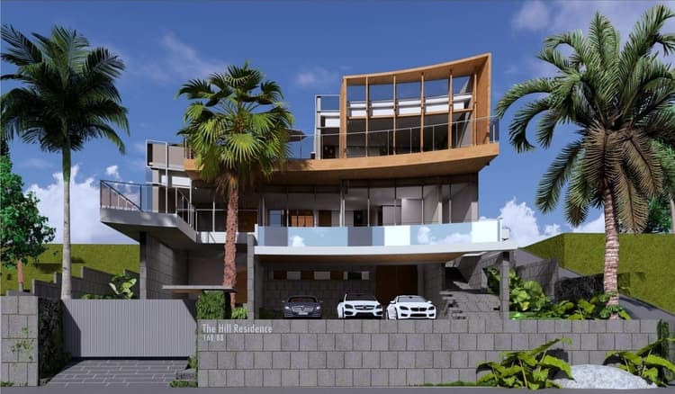 Luxury Bayview Pool Villa main view