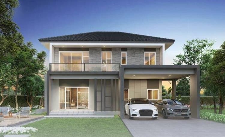 Baan Ratchapruek Suvarnabhumi - Ladkrabang main view