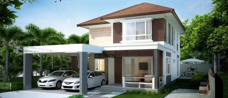 Baan Klang Suan main view