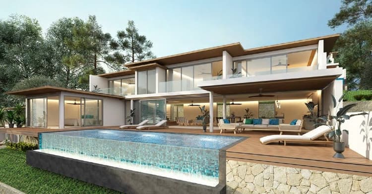 Wild Waterfall Villas main view