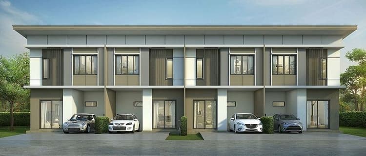 Pruksa Ville Ladkrabang - Prachapattana main view