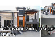 บ้านชั้นเดียวโมเดิร์น,บ้านทรงโมเดิร์น,บ้านราคาไม่เกิน 2 ล้าน,บ้านสไตล์โมเดิร์น,บ้านเดี่ยว ไม่เกิน 2 ล้าน,แบบบ้านยกพื้น